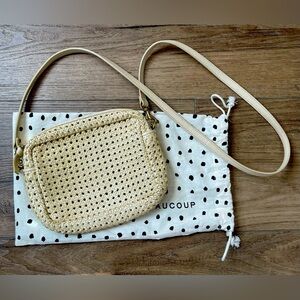Clare V. Midi Sac Cream Rattan